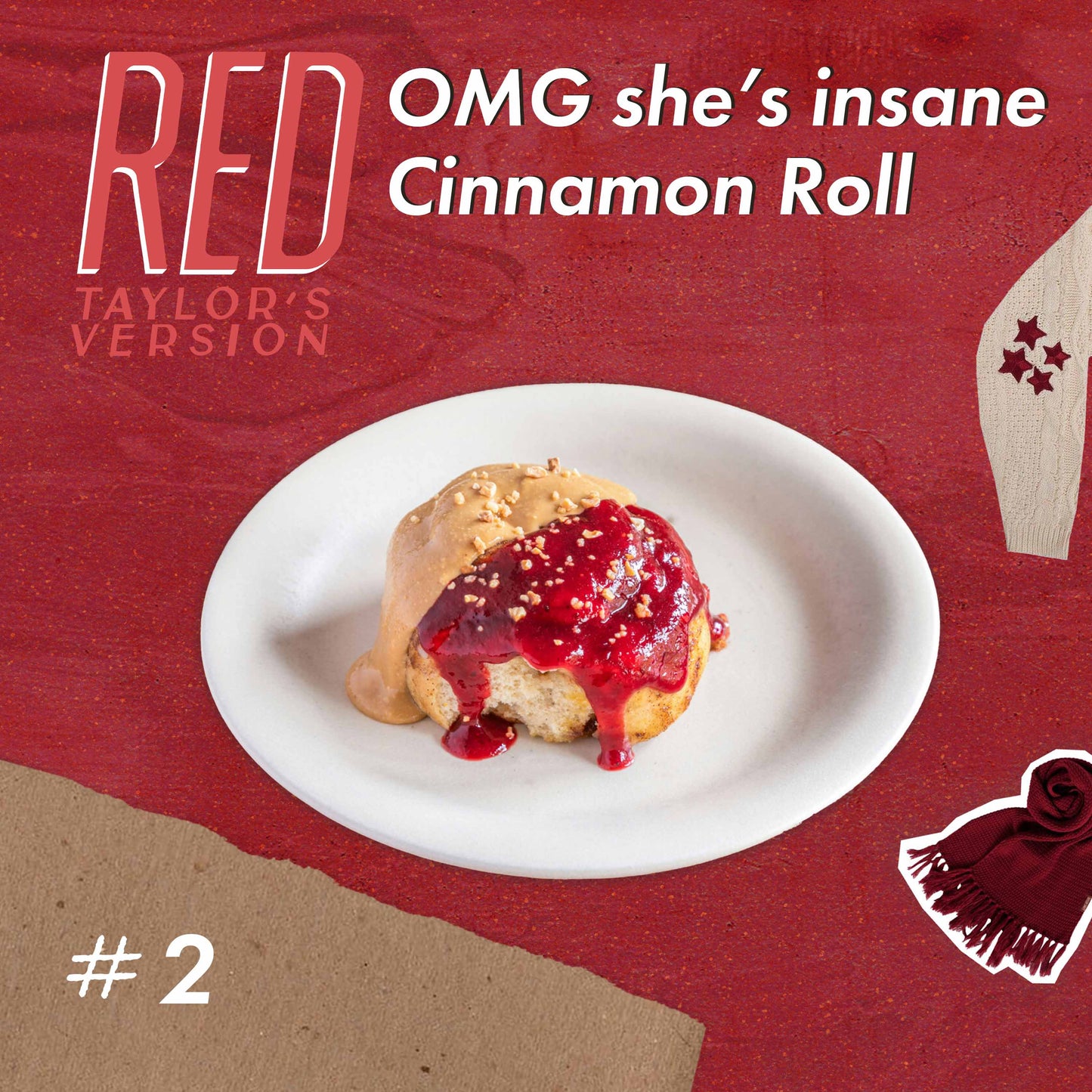 #2 OMG She Is Insane Cinnamon Roll