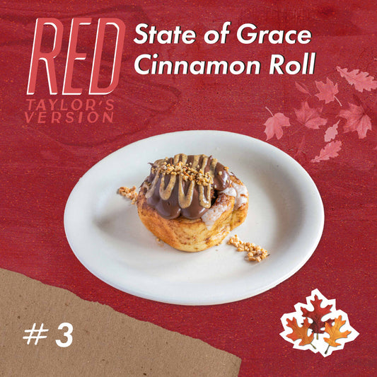 #3 State of Grace cinnamon Roll