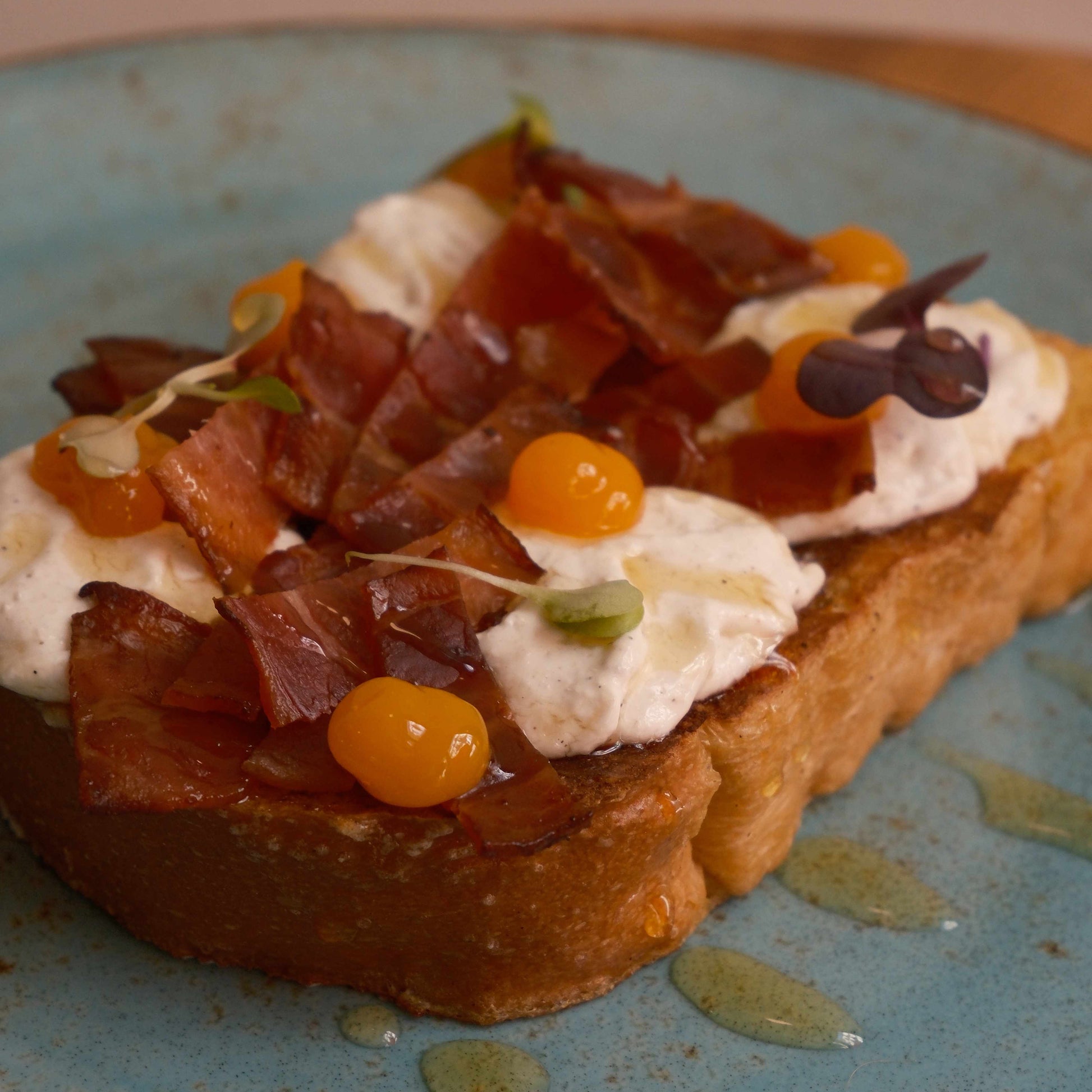 French Toast Carbonara