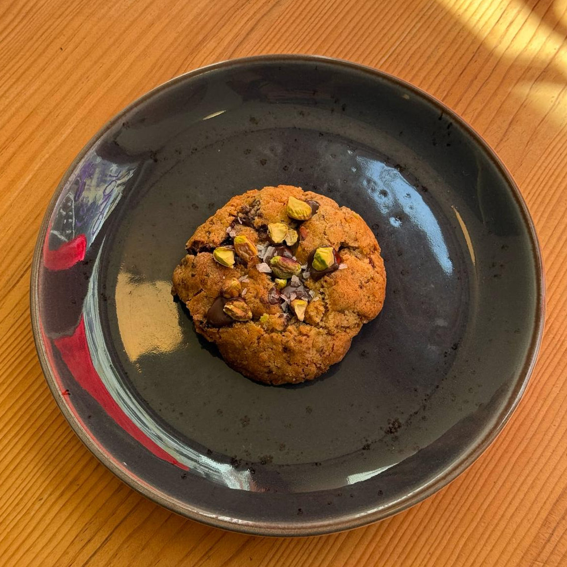 Galleta de Pistacho, Chocolate y Sal